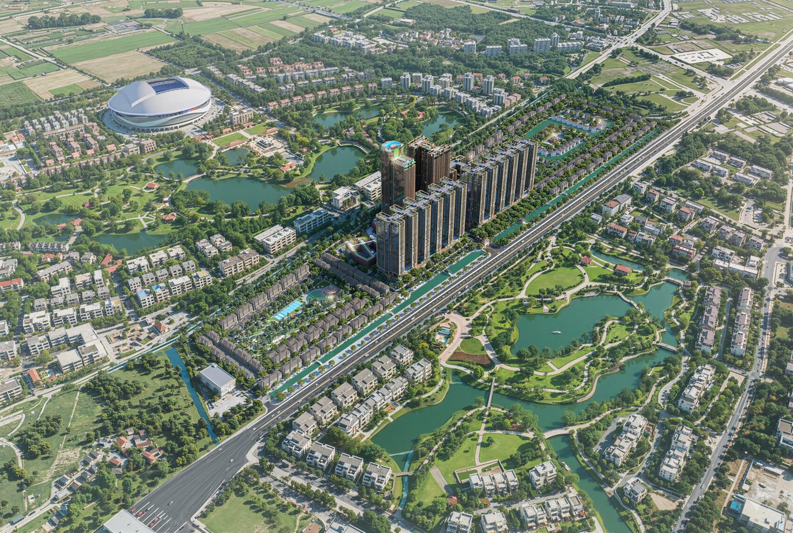 Sunshine Legend City phối cảnh tổng thể
