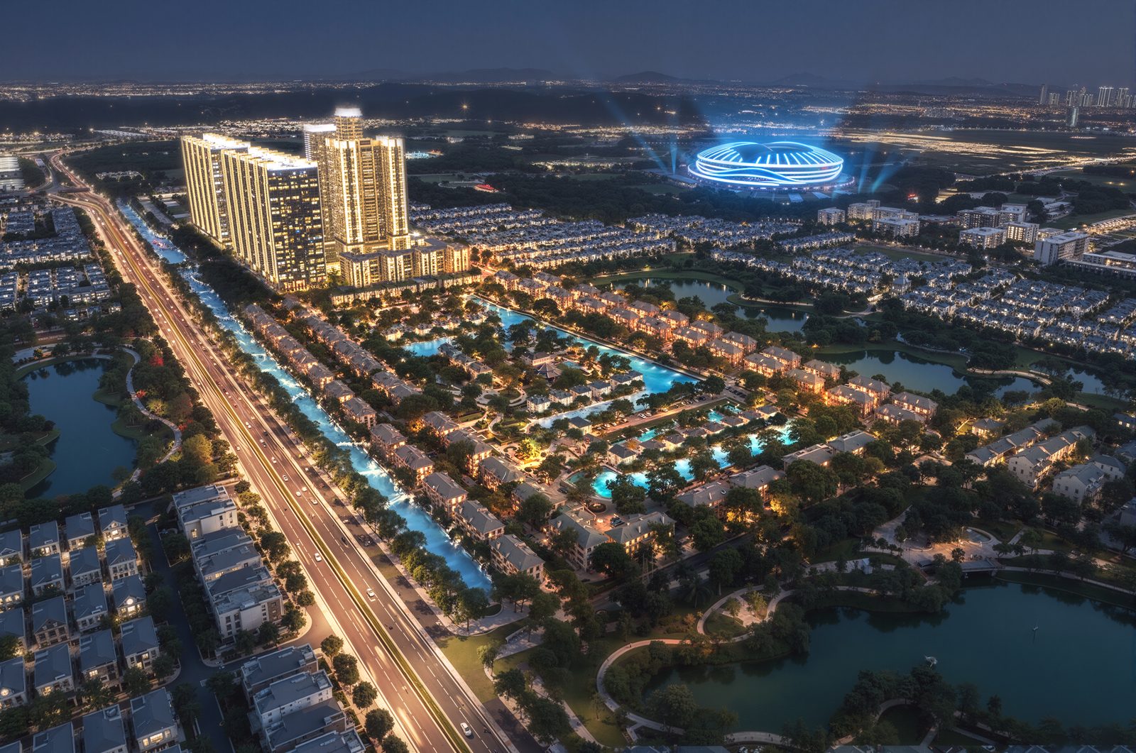 Phối cảnh đại đô thị Sunshine Legend City